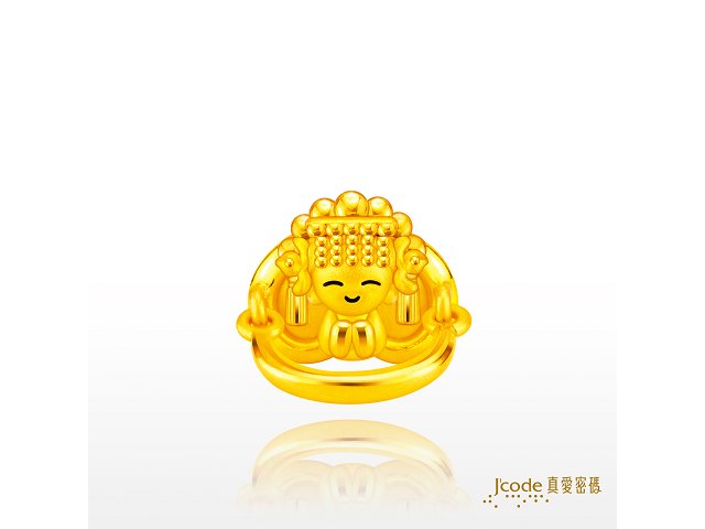 白沙屯-媽祖金奶嘴(硬金)墜子-正面