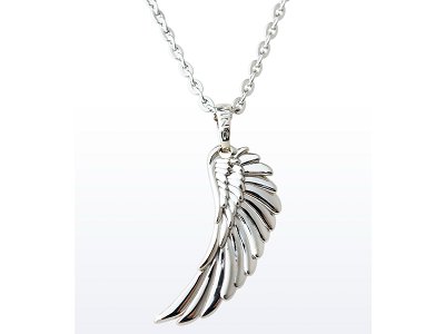 天使之翼1 白鋼項鏈