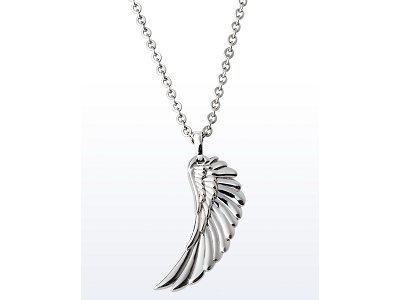天使之翼2 白鋼項鏈