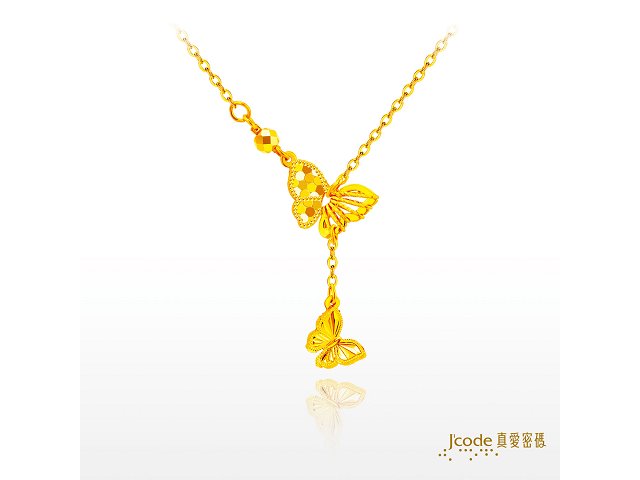 編織緣份(金絲)(CNC)項鍊