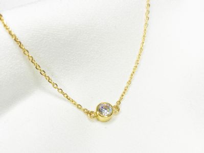 誥石簡約黃金手鍊