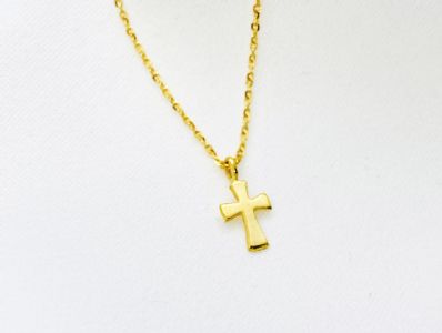 十字架黃金小套鍊