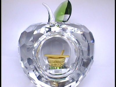 水晶蘋果-金碗筷